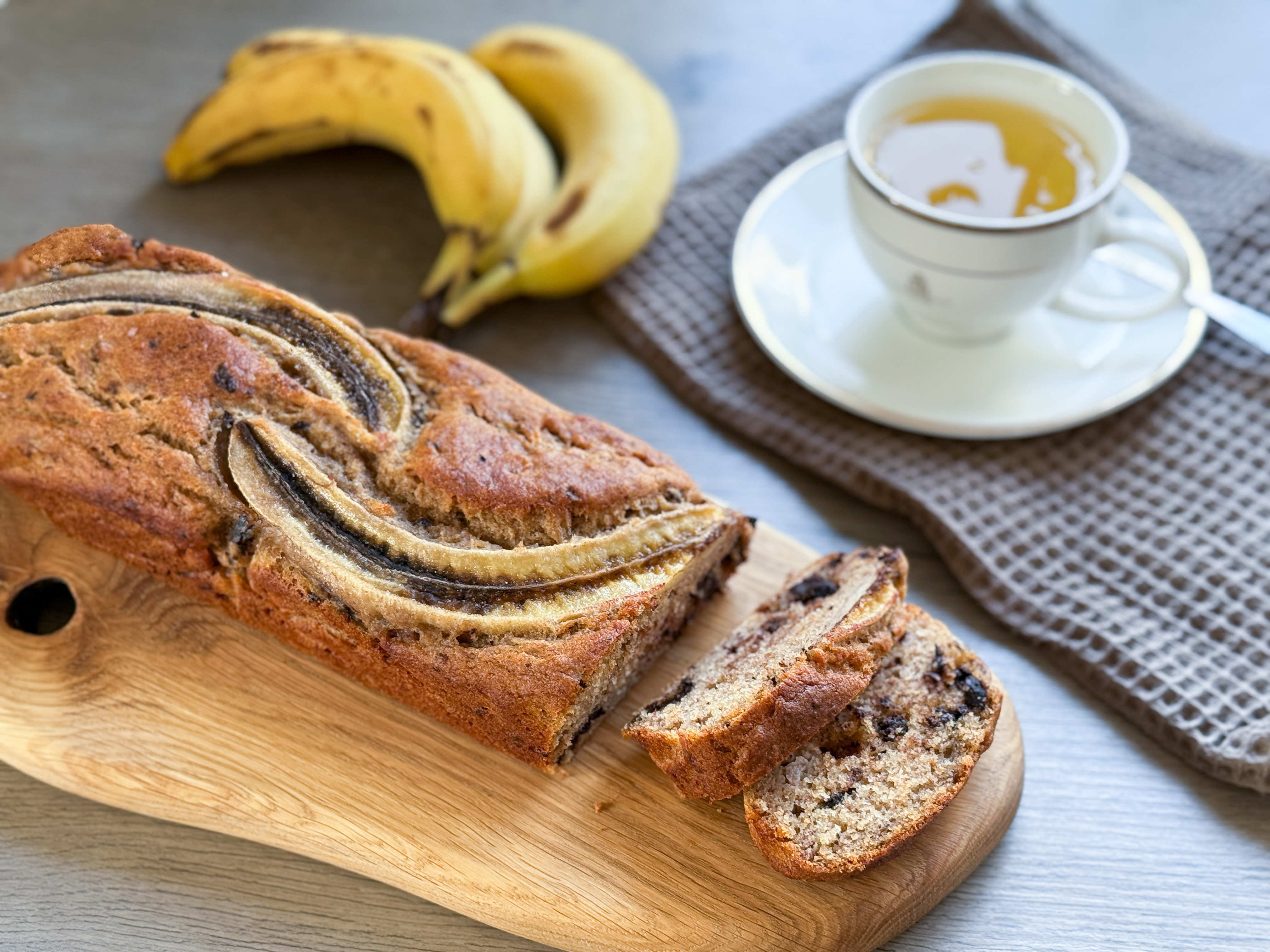 Nešvaistyk! Iškepk bananų duoną!