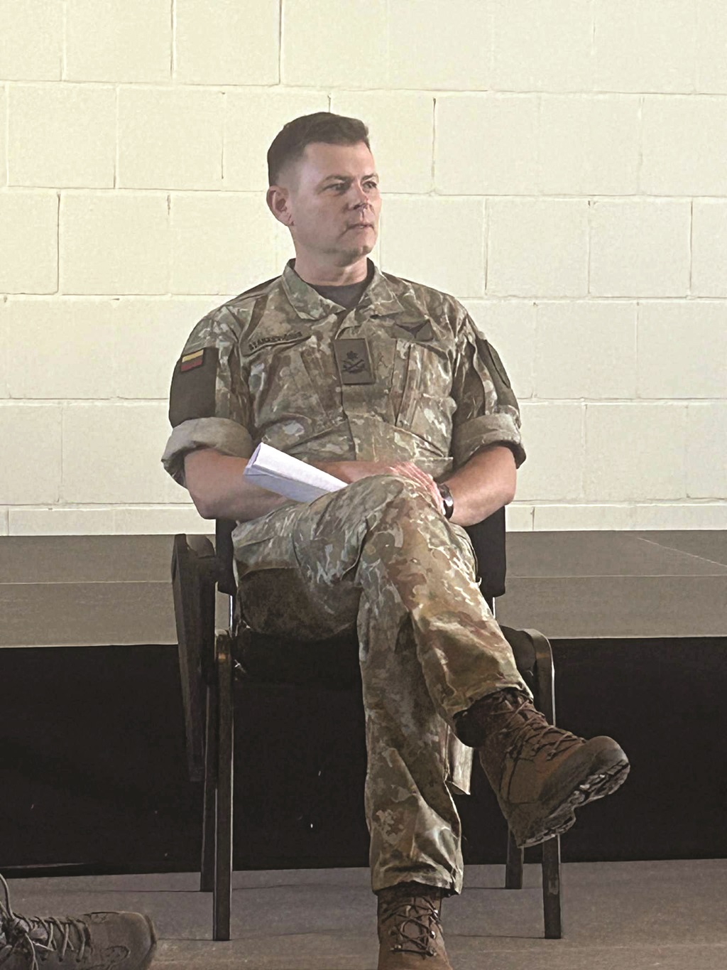 Agresoriaus pratybų metu padidintas budrumo lygis