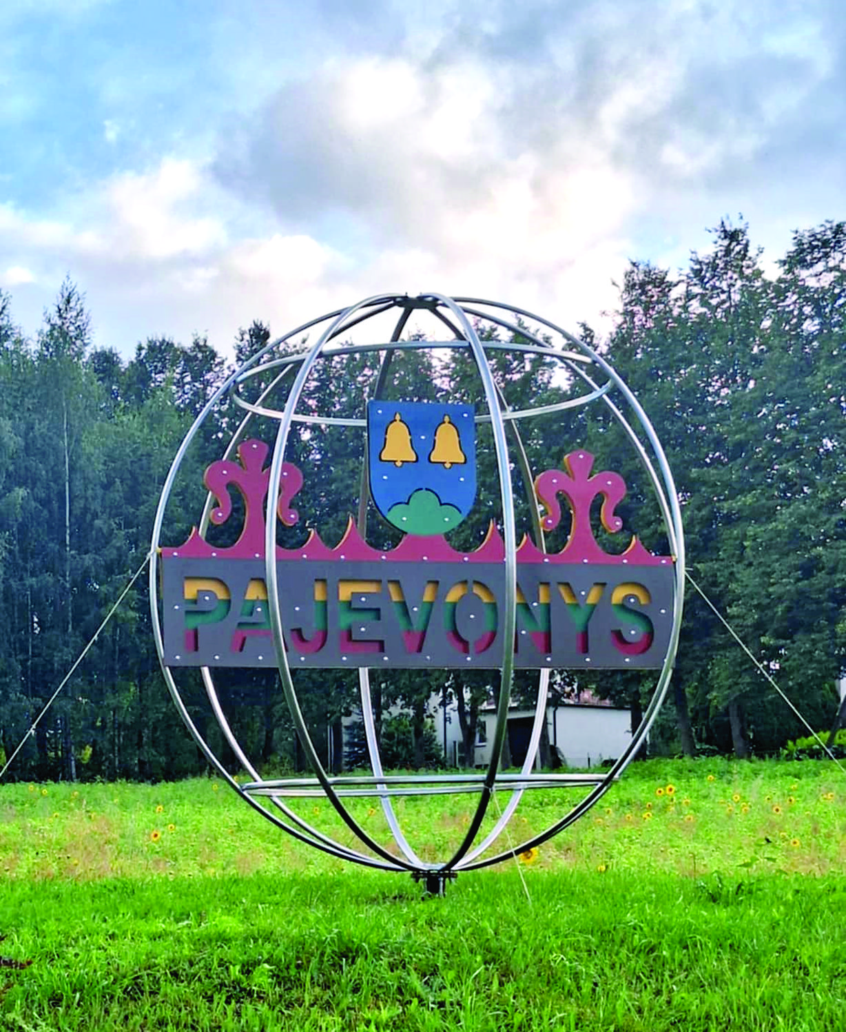 Pajevoniečio dovana gimtinei – simbolinis riboženklis