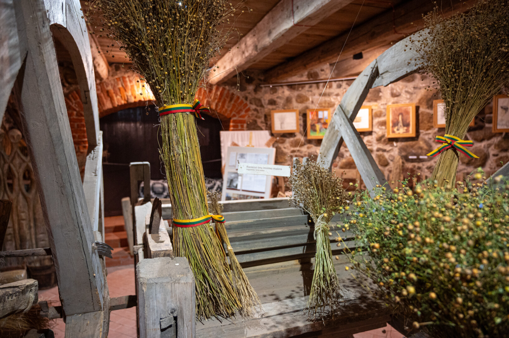 Vėjo malūne – lino paslaptys