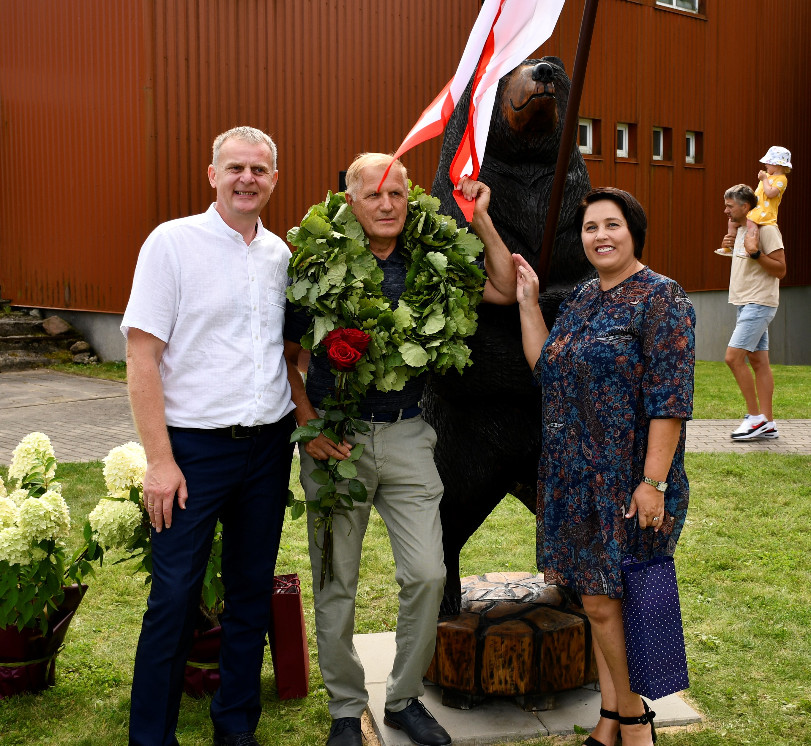 Per Žolinę Žarėnus papuošė Žemaitijos simbolis